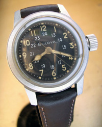 1942 Bulova military hack watch